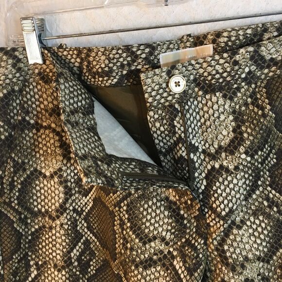 Michael Kors NWOT "Snake Print" Pants Size 16 - Picture 4 of 10